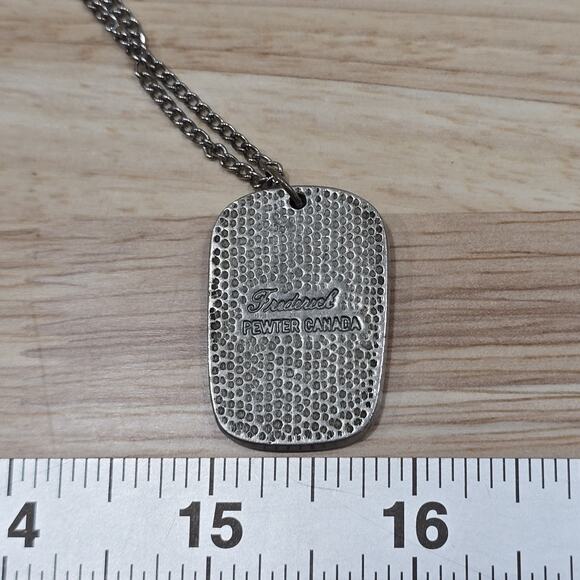 Pendant Frederick Pewter of Canada Northwest Coast Native American Haida Raven - Picture 6 of 8